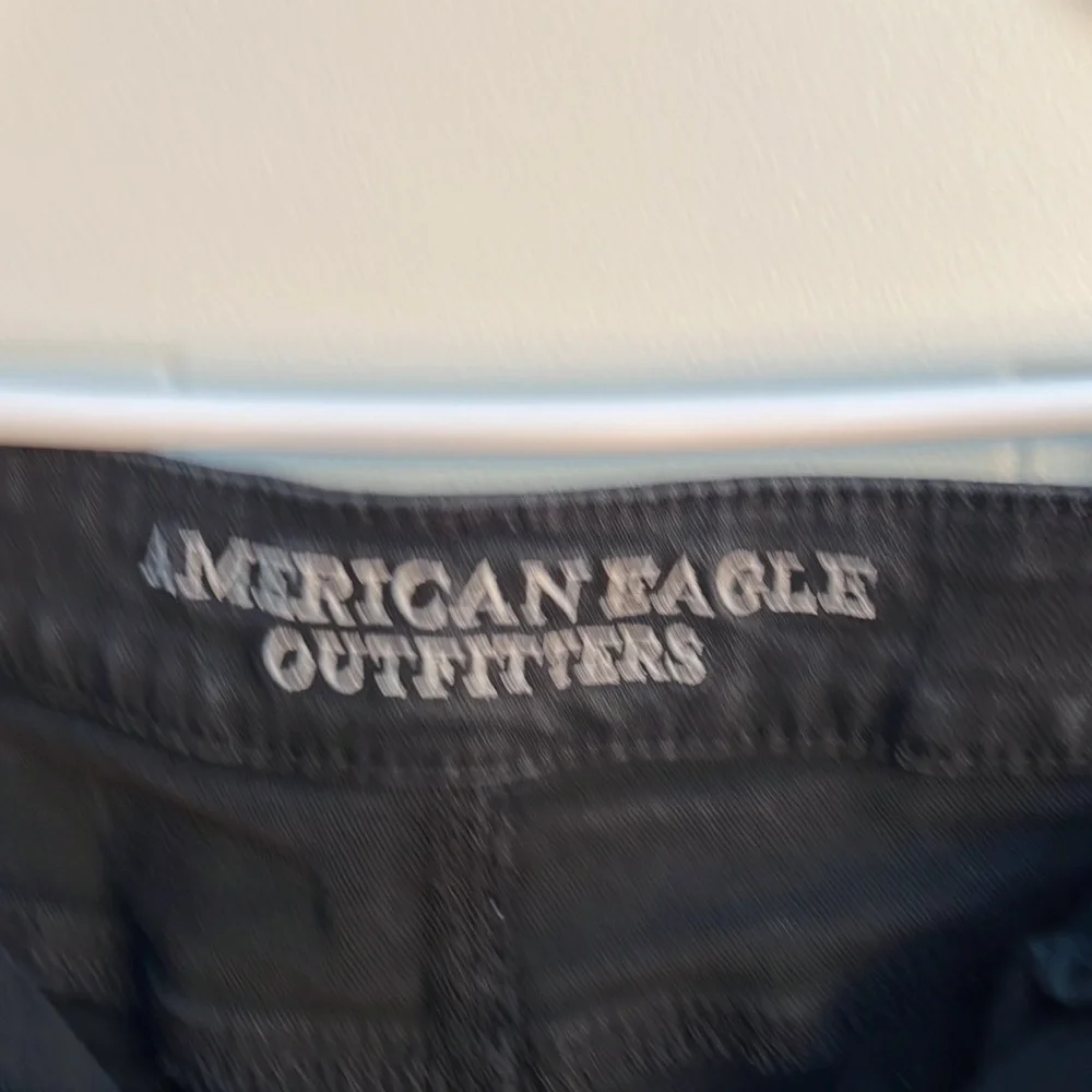 American Eagle Women’s  Black Jeans.  16 Long